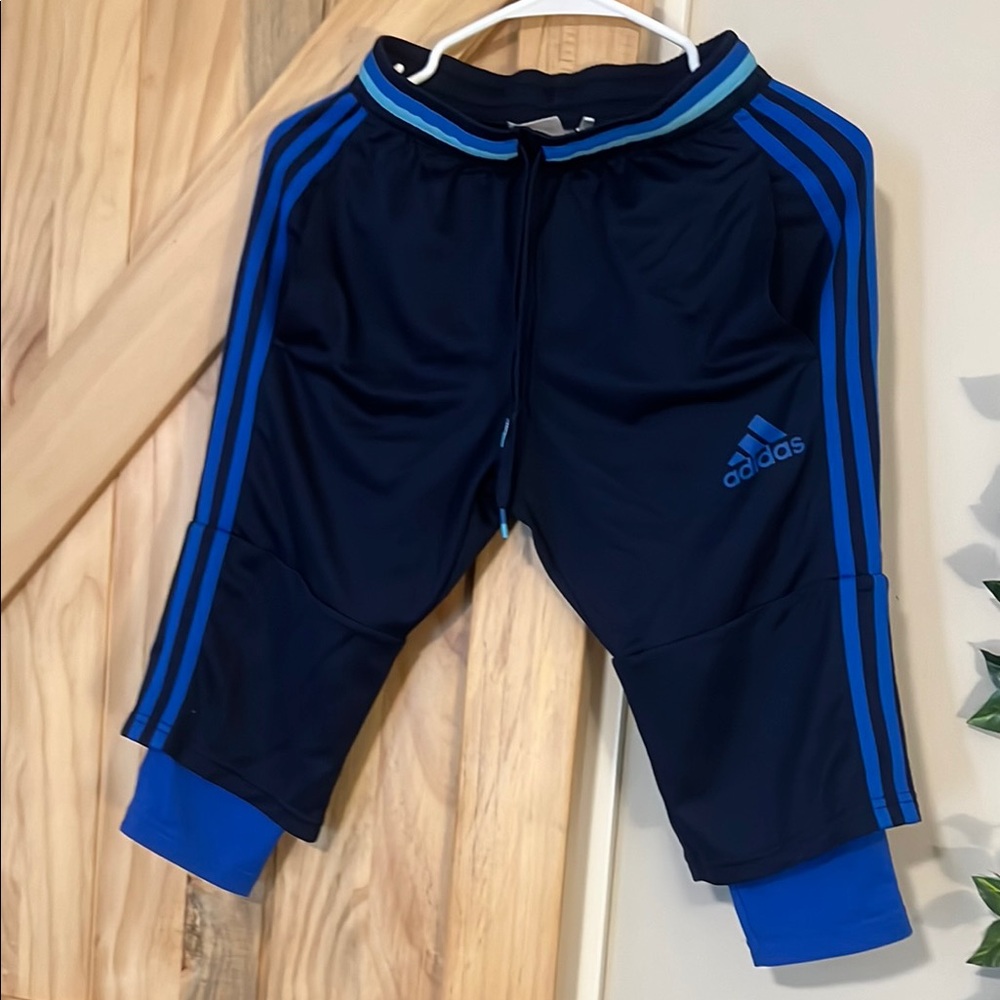 Adidas Men’s Navy Blue 3/4 pants Size XS